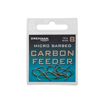 Háčky Drennan Carbon Feeder 10ks