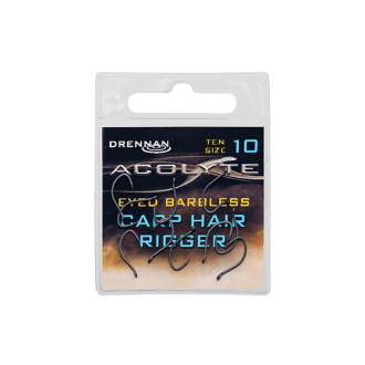 Háčky Drennan Acolyte Carp Hair Rigger Barbless 10ks