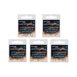 Háčky Drennan Acolyte Carp Hair Rigger Barbless 10ks