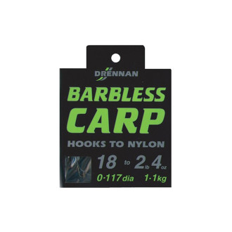 Návazce Drennan Barbless Carp 10ks