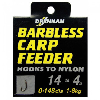 Návazce Drennan Barbless Carp Feeder 10ks