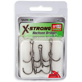 Trojháček Saenger X-Strong Black Nickel 5ks