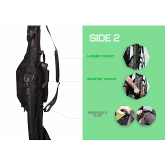 Pouzdro ZFish na 2 pruty Z-CORE Elite Carp Holdall 2 Rods