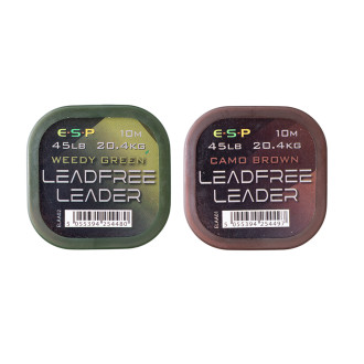 Návazcová šňůrka ESP Leadfree Leader Brown 45lb 10m