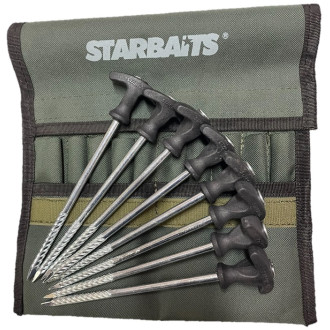 Kolíky Starbaits Bivi Peg Set 20cm 10ks