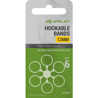 Gumičky na nástrahy Korum Smokescreen Hookable Bands