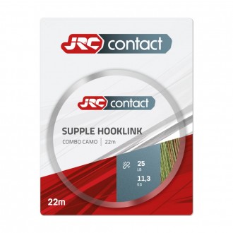 Návazcová šňůrka JRC Supple Hooklink Combo Camo 22m
