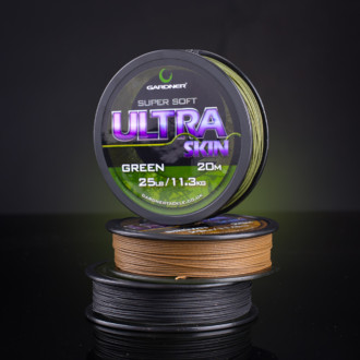 Splétaná šňůra Gardner Ultra Skin Brown 20m