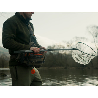 Teleskopická podběráková rukojeť Delphin Trion 150cm