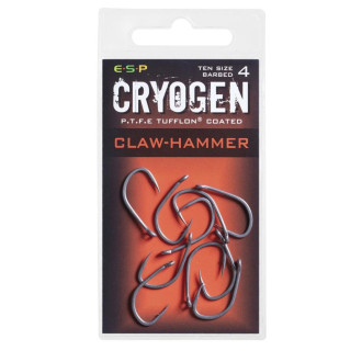 Háčky ESP Cryogen Claw Hammer Hooks Barbed 10ks
