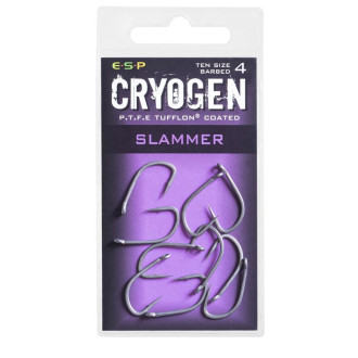 Háčky ESP Cryogen Slammer Hooks Barbed 10ks