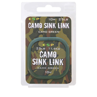 Návazcová šňůrka ESP Camo Sink Link Green 10m