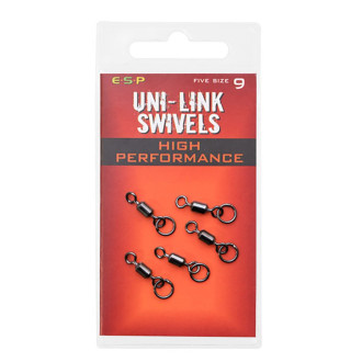 Obratlíky ESP Uni-Link Swivels Hi-Performance 5ks