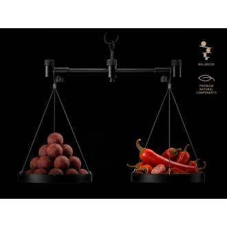 Vyvážené boilie Delphin BreaX / HotHELL Robin red Chilli Fr.Klobása 200ml