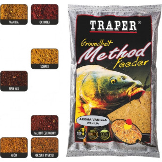 Vnadící směs Traper Groundbait Method Feeder 0,75kg