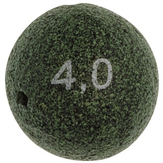 Olověné kuličky Sensas Bullet Drilled Green