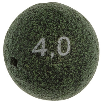 Olověné kuličky Sensas Bullet Drilled Green