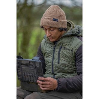 Čepice Korum Naturals Chunky Beanie Tan