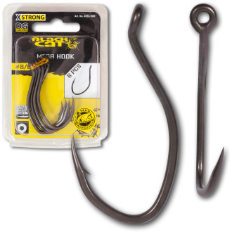 Háčky BlackCat Mega Hook DG Coating 6/0 6ks