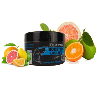 Boostrované boilie KS Fish citrusové plody 20mm 150g