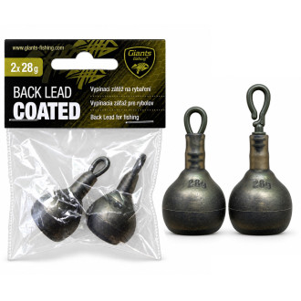 Vypínací zátěž Giants Fishing  Back Lead Coated 28g 2ks