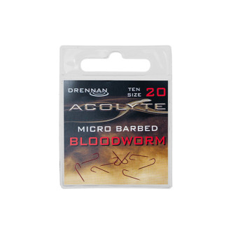 Háčky Drennan Acolyte Bloodworm Hooks 10ks