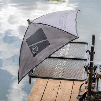 Deštník na nástrahy Preston Offbox Grey Bait Brolly