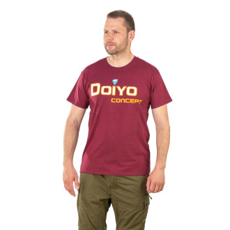 Tričko Doiyo Logo bordó
