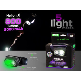 Čelovka ZFish Helionix UV