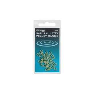 Peletové kroužky Drennan Natural Latex Pellet Bands 50ks