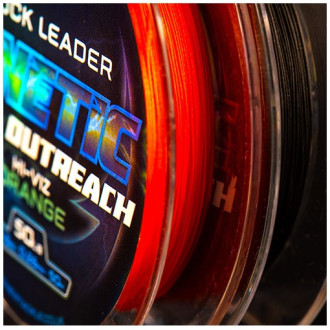 Splétaná šňůra Gardner Kinetic Outreach Shock Leader Orange 0,26mm 50m
