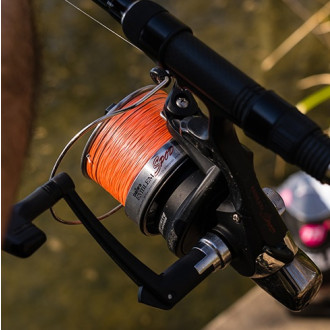 Splétaná šňůra Gardner Kinetic Outreach Shock Leader Orange 0,26mm 50m