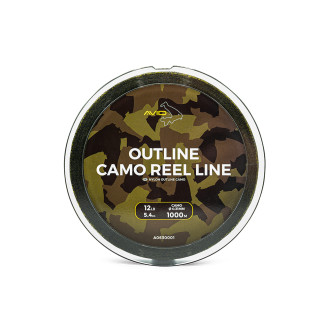 Vlasec Avid Carp Outline Camo Reel Line 1000m