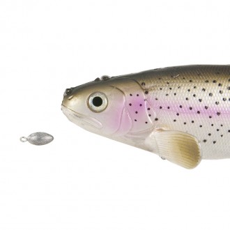 Iron Claw imitace pstruha AT–Lure 135 g vzor FT