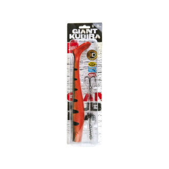 Gumová nástraha Lucky John 3D Kubira Swim Shad 9" SET Ghost