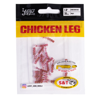 Gumová nástraha Lucky John Chicken Leg 1,0" 20ks Magic