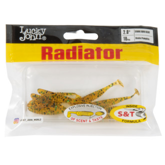 Gumová nástraha Lucky John Radiator 2,0" 10ks Osaka Pumpkin