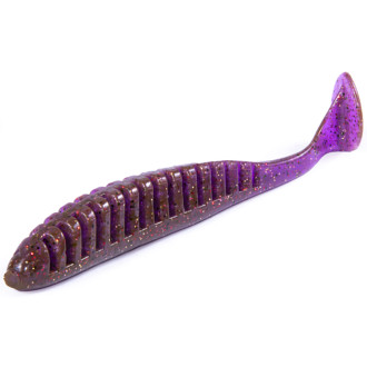 Gumová nástraha Lucky John Radiator 2,0" 10ks Purple Plum