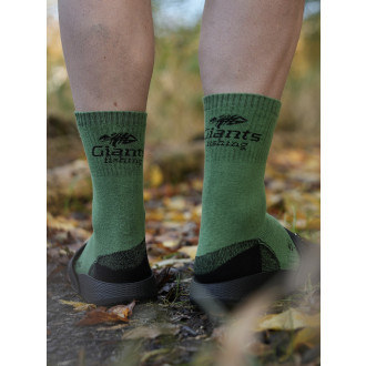 Ponožky Giants Fishing Thermo Socks Green