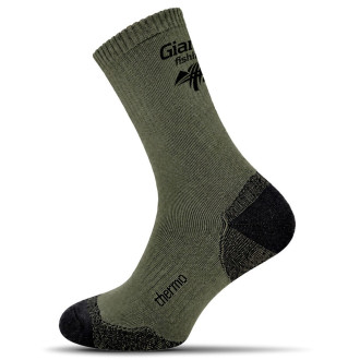Ponožky Giants Fishing Thermo Socks Dark Green