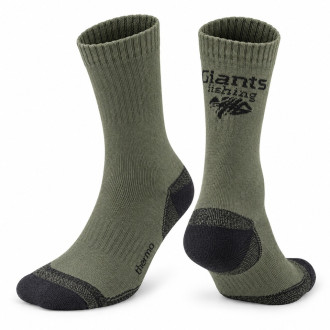 Ponožky Giants Fishing Thermo Socks Dark Green