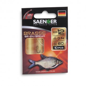 Saenger Návazec na cejny Brasse vel. 10, 8 ks/bal