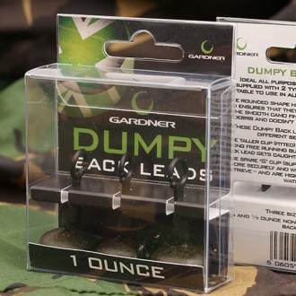 Zadní olovo Gardner Dumpy Back Leads Camo 28g 3ks
