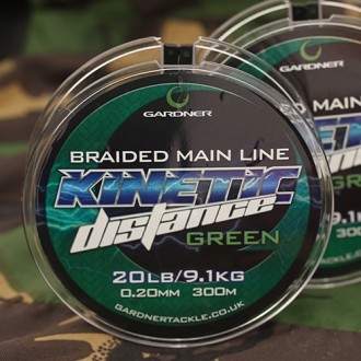 Splétaná šňůra Gardner Kinetic Distance Braid 0,20mm 300m