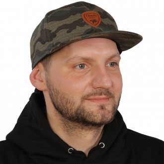 Kšiltovka Giants Fishing Flat Cap Full Camo