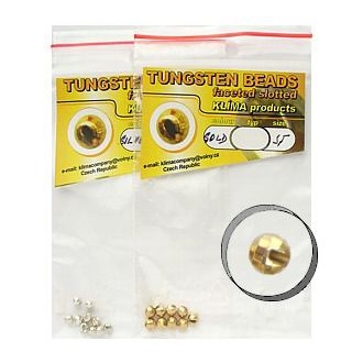 Tungstenová kulička Klíma Slotted Faceted stříbrná