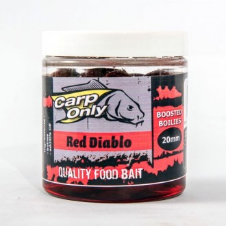 Dipovaný boilies Carp Only Red Diablo 250ml