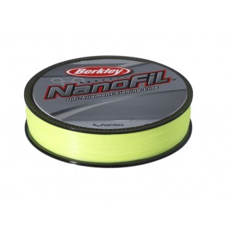 Vlasec Berkley Nanofil Fluo žlutý 270m