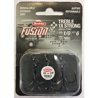 Háčky Berkley Fusion19 Treble1X