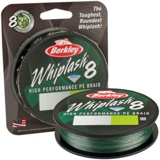 Šňůra Berkley Whiplash 8 Green 150m